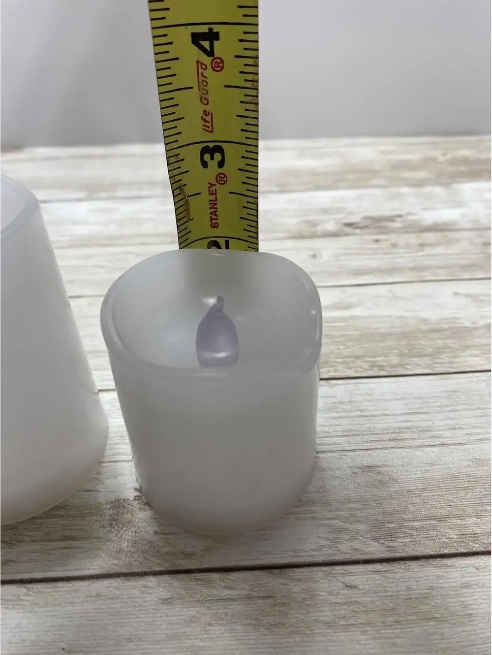 3 Piece White Pillar Style Battery LED Candle Set Flameless Decorative Lights